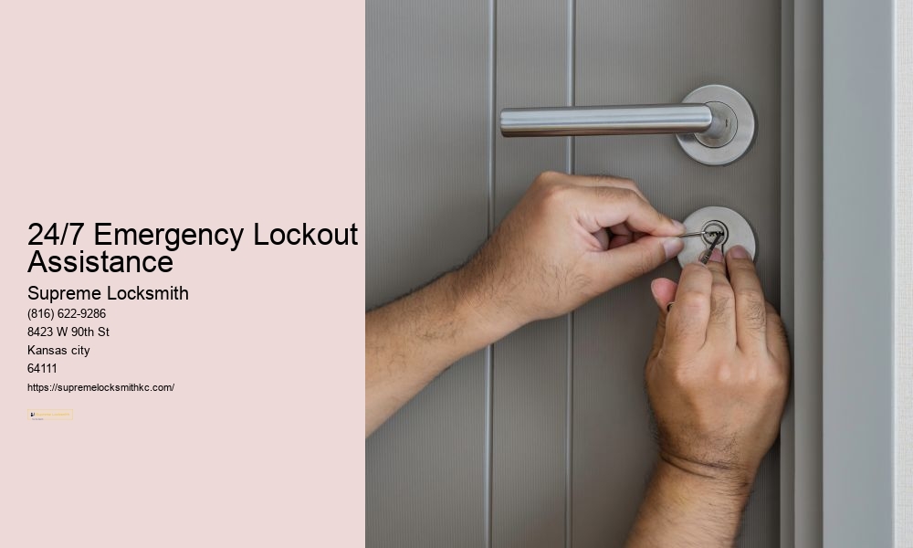 24/7 Emergency Lockout Assistance