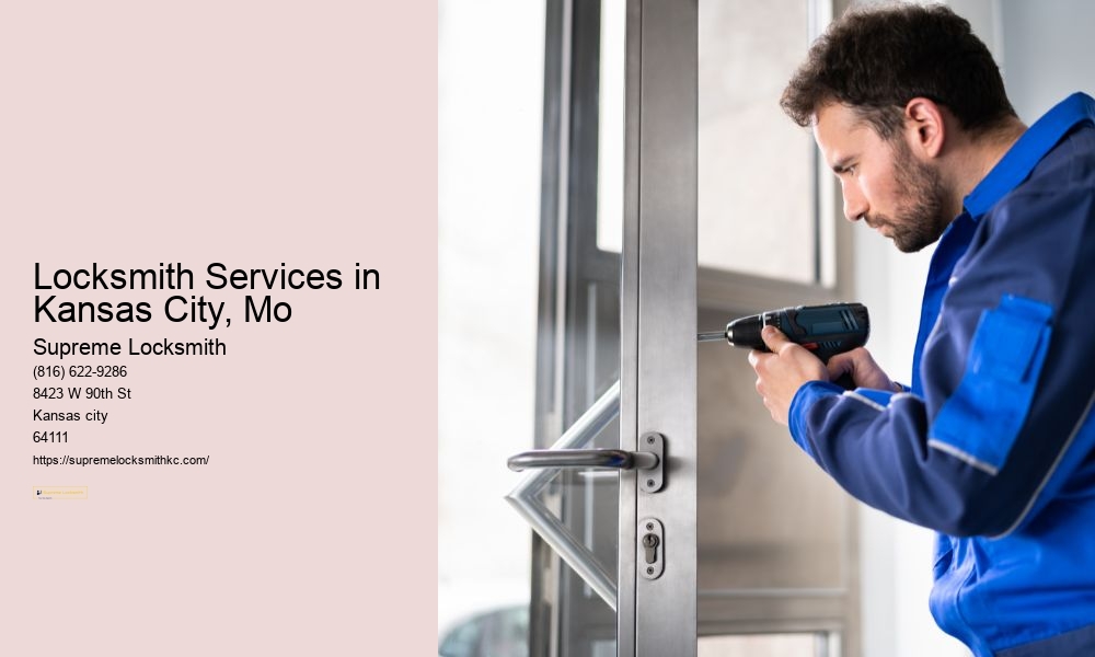 Locksmith Services in Kansas City, Mo